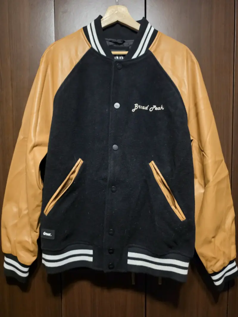 Chaqueta bomber negra y café - 5