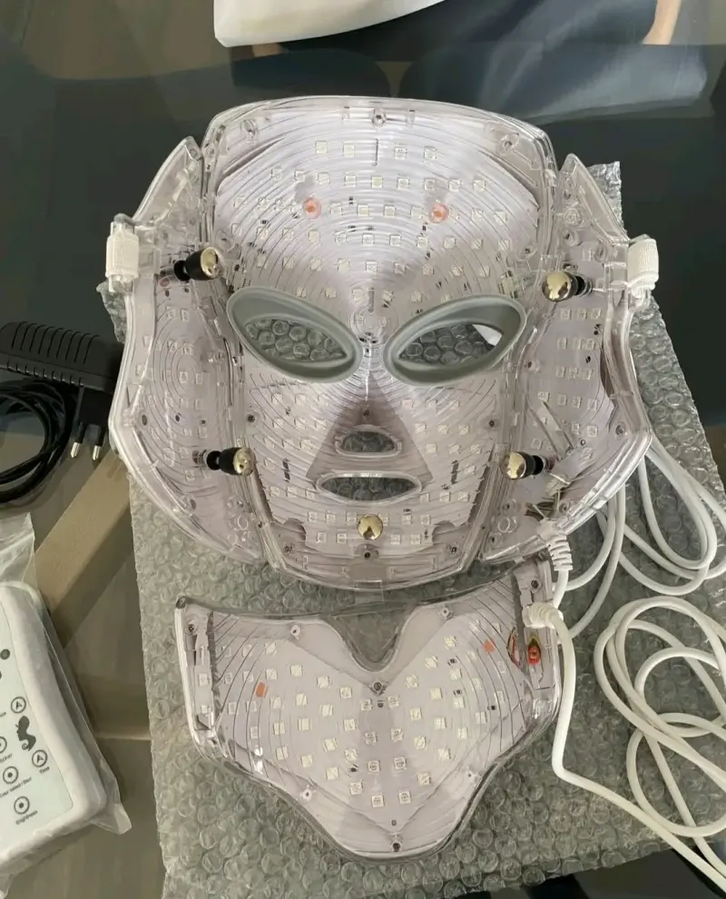 Máscara LED facial con control - 3