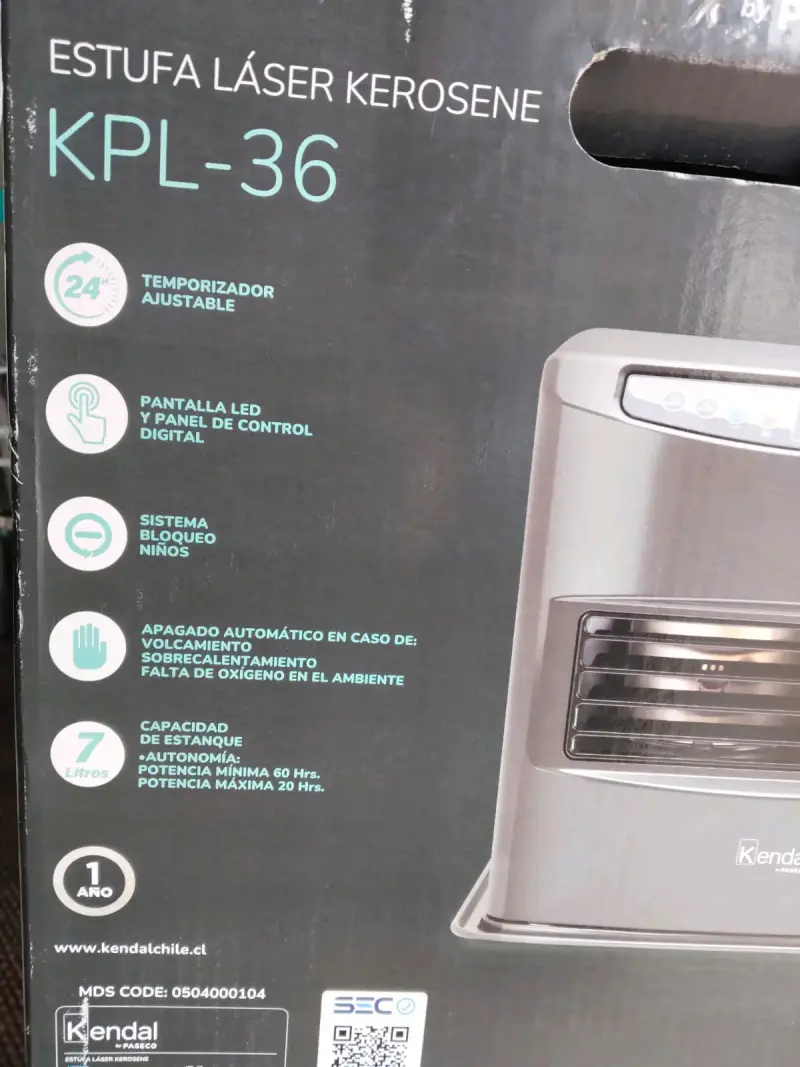 Estufa láser kerosene Kendal KPL-36 - 2