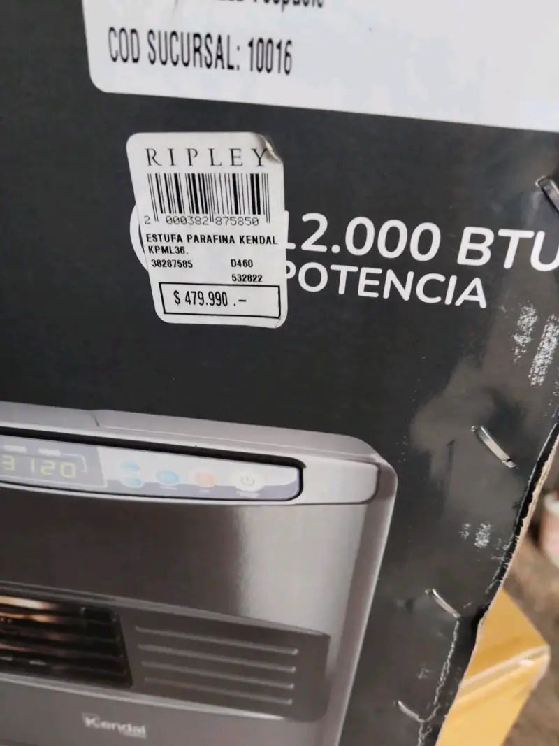 Estufa láser kerosene Kendal KPL-36 - 3
