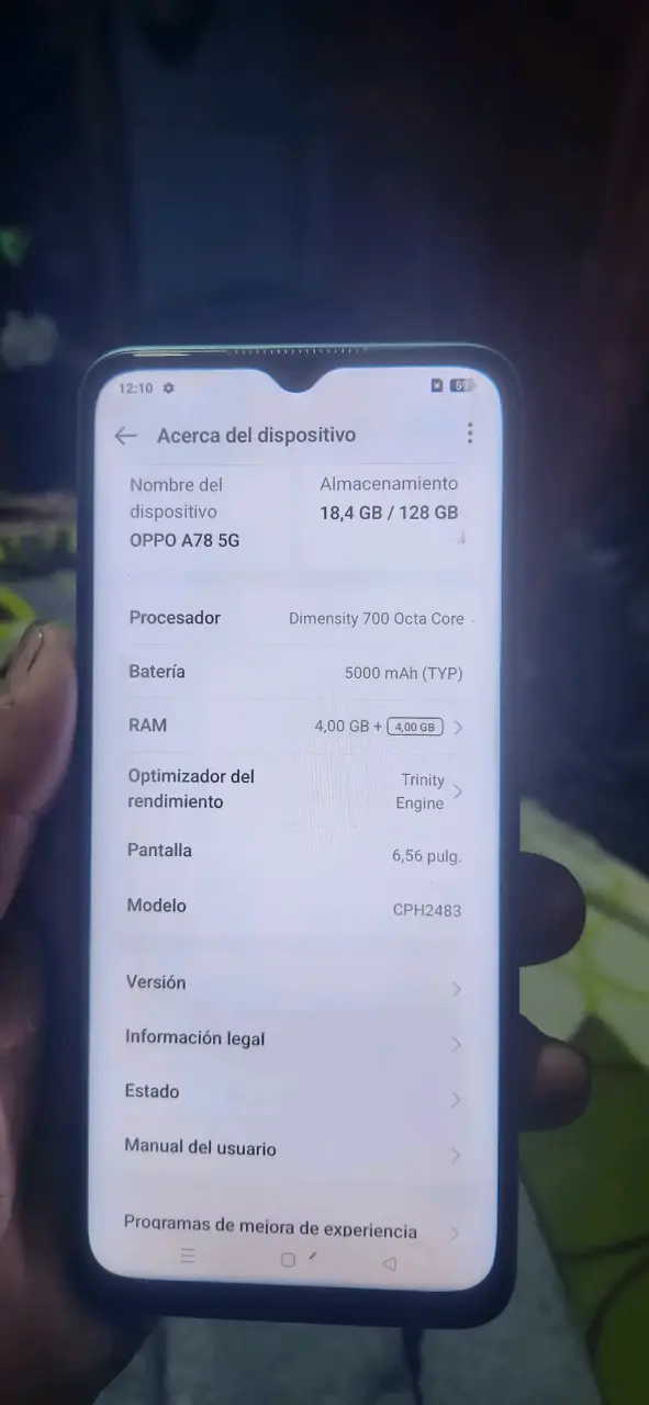 Smartphone OPPO A78 5G - 1