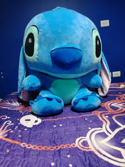 Peluche gigante azul - miniatura 1