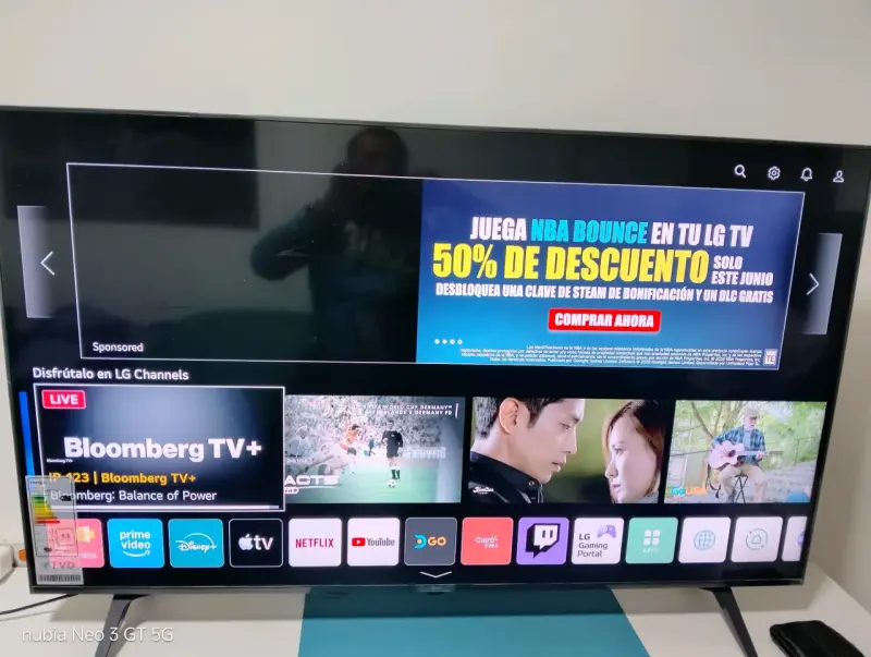 Smart TV 4K 50 pulgadas control magi - 3