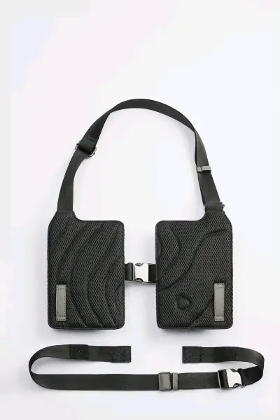 Accesorio De Pecho Traveler Engomado gris - miniatura 2