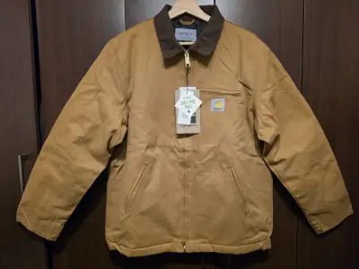 Chaqueta carhartt marrón con etiquetas - miniatura 2