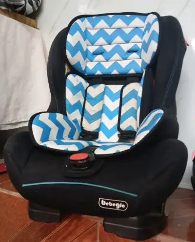 Silla de auto BebeGlo azul - miniatura 1