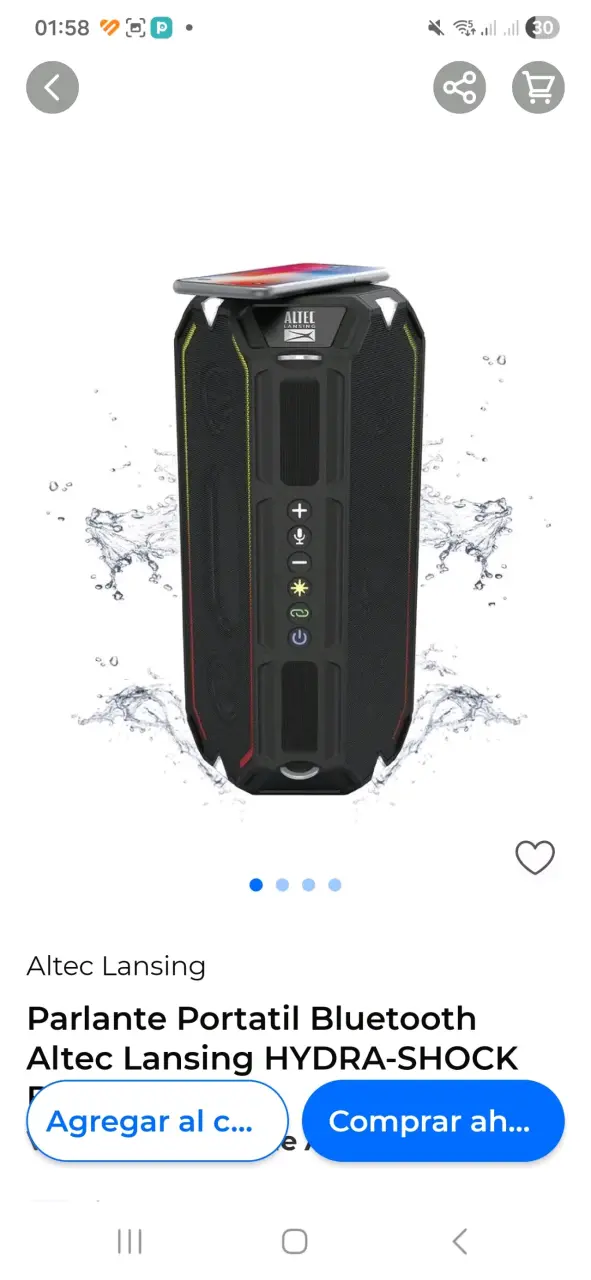 Parlante Portátil Altec Lansing - 2