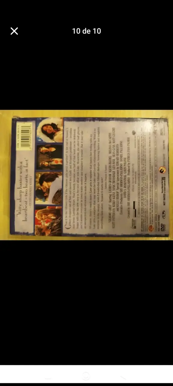 DVD Gilmore Girls Temporada 6 - 6