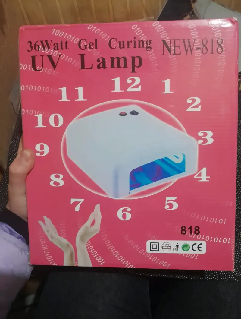Lámpara UV de 36W para uñas
