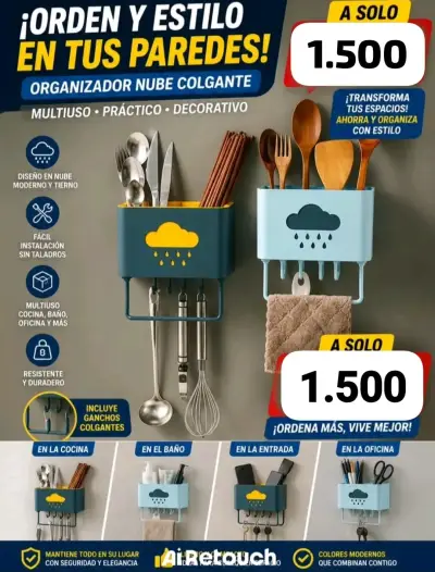 Organizador nube colgante multiuso - miniatura 1