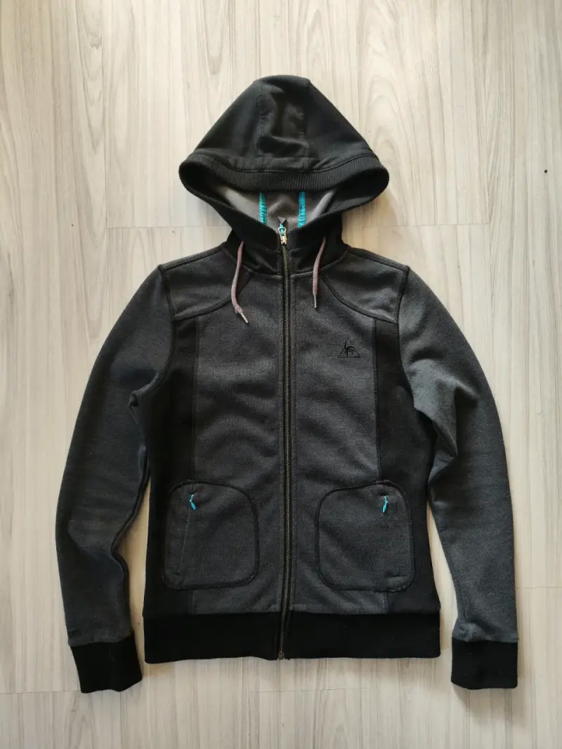Poleron Mujer Le Coq Sportif Negro Talla S