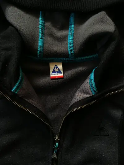 Poleron Mujer Le Coq Sportif Negro Talla S - miniatura 3