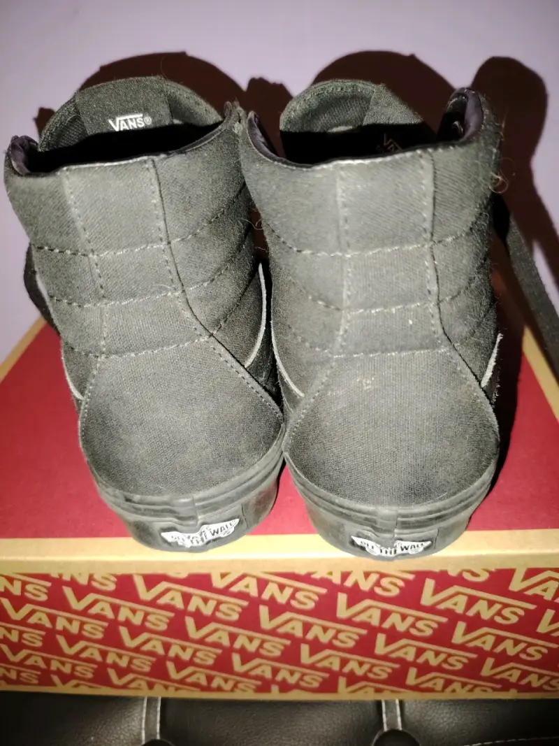 Zapatillas negras Vans altas talla 39 - 5