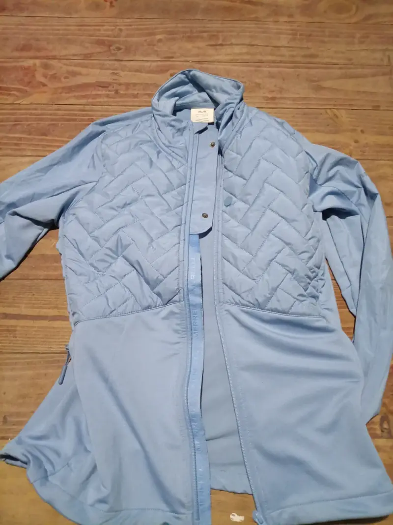 Chaqueta azul ligera
