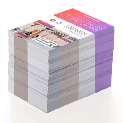 1000 de flyers x 1 cara - miniatura 4