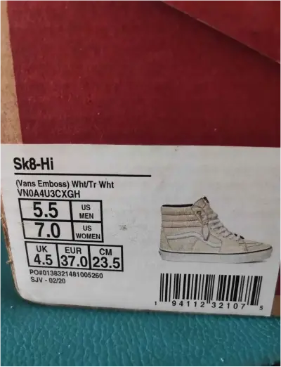 Zapatillas Vans sk8 hi NUEVAS - miniatura 6