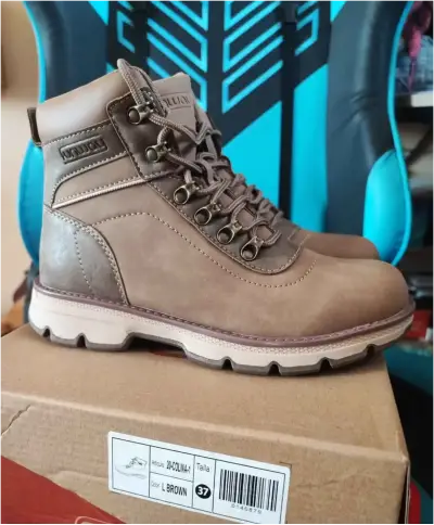 Botines marrones Funway talla 37 - miniatura 4
