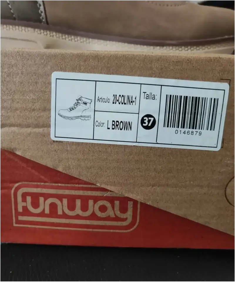 Botines marrones Funway talla 37 - 5