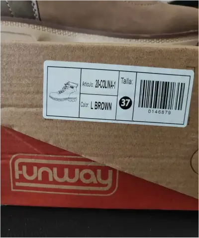 Botines marrones Funway talla 37 - miniatura 5