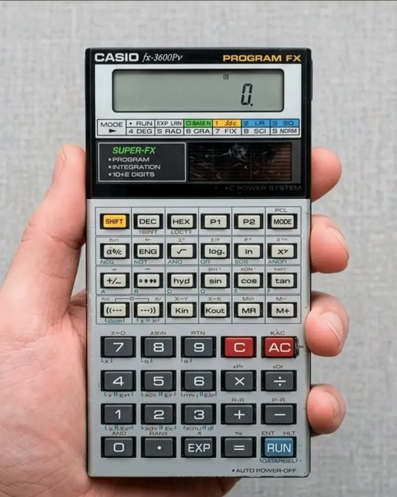 Calculadora CASIO fx-3600Pv - 1