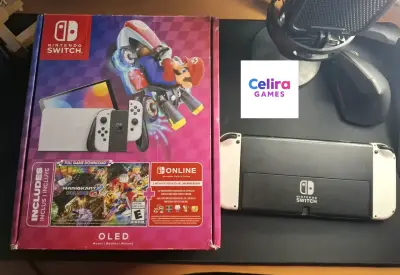 Nintendo Switch oled desbloqueada 256gb caja - miniatura 4