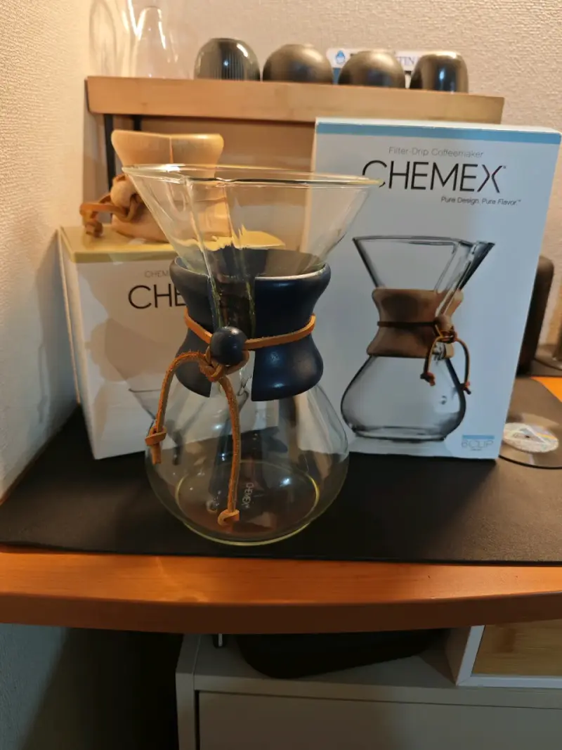 Cafetera Chemex de vidrio - 1