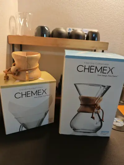 Cafetera Chemex de vidrio - miniatura 2