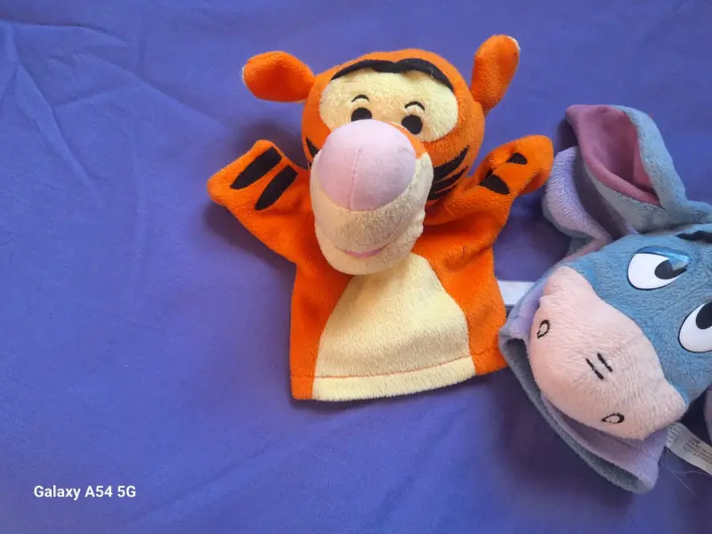 Títeres de mano de Igor y Tigger (Winnie Pooh) - 2