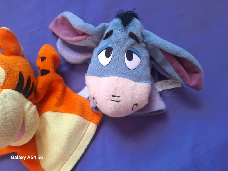 Títeres de mano de Igor y Tigger (Winnie Pooh) - 3