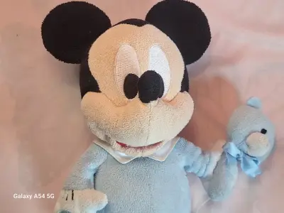 Peluche de Mickey bebé, color azul - miniatura 3