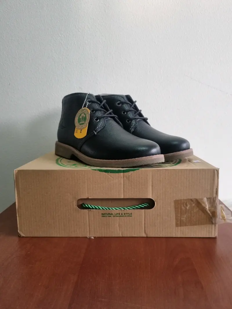 Botines de cuero negro Panama Jack - 2