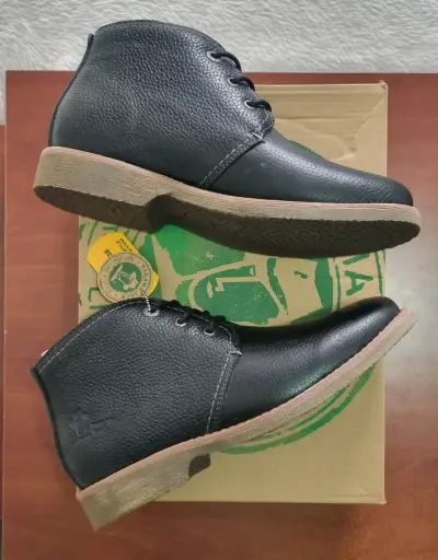 Botines de cuero negro Panama Jack - miniatura 4