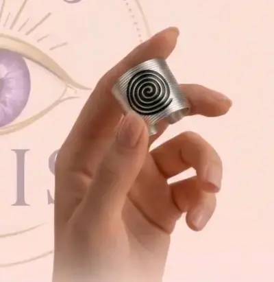 Anillo plata espiral - miniatura 1