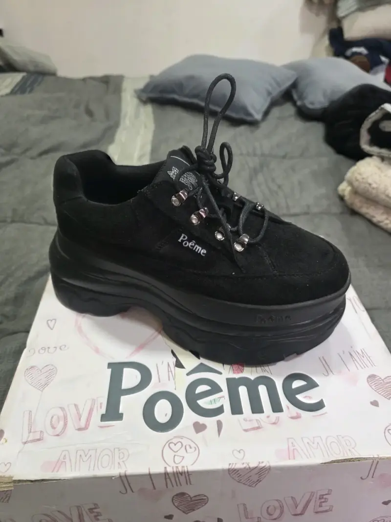Zapatillas negras Poème - 1