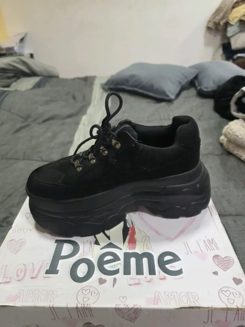 Zapatillas negras Poème - 2