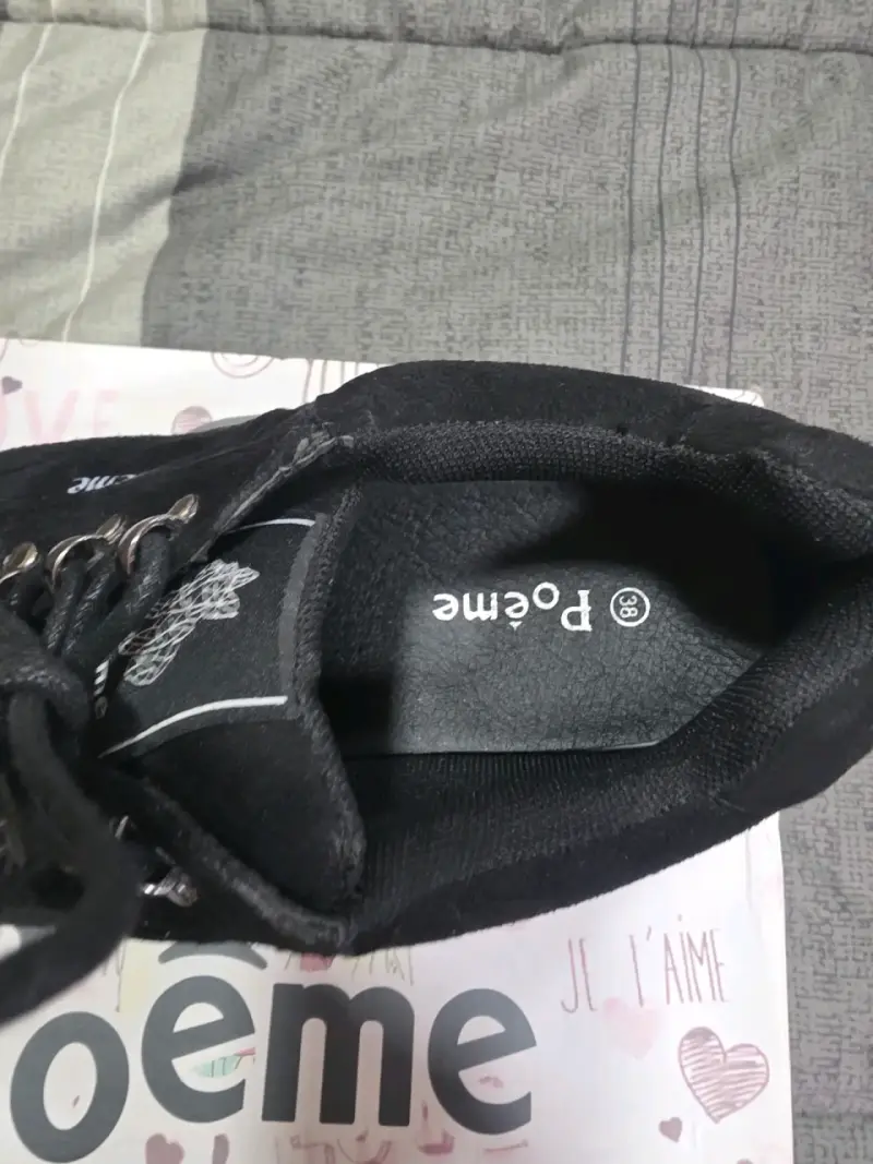 Zapatillas negras Poème - 3