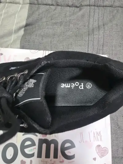 Zapatillas negras Poème - miniatura 3