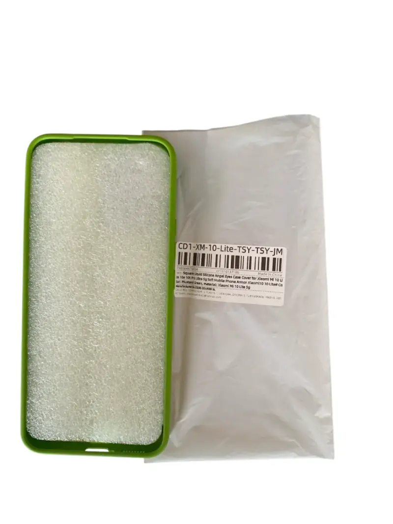 Funda silicona verde para Xiaomi 10 Lite-TSY JM - 2