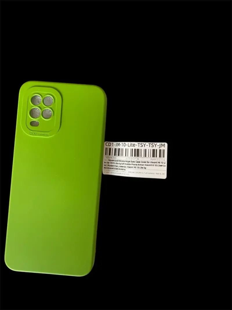 Funda silicona verde para Xiaomi 10 Lite-TSY JM - 4