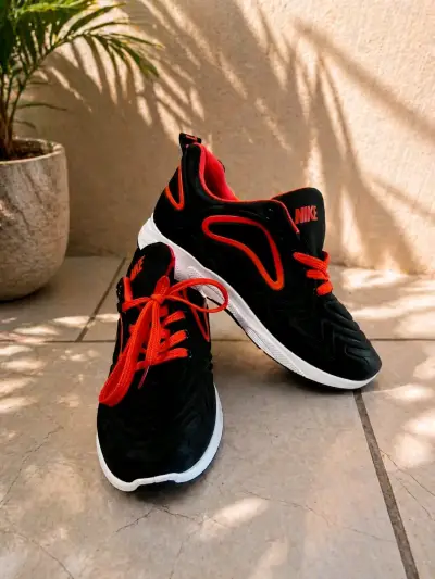 Zapatillas deportivas rojas brillantes - miniatura 3