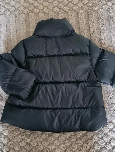 Chaqueta acolchada negra niña - miniatura 2