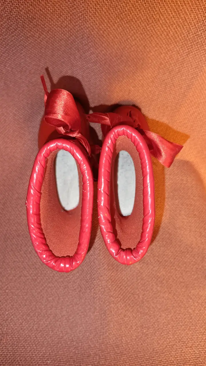 Botas rojas de goma para niña - 4