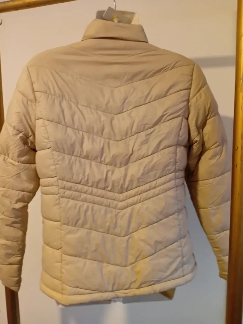 Chaqueta acolchada beige - 2