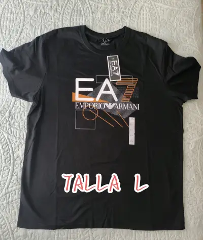 Polera Emporio Armani negra talla L - miniatura 1