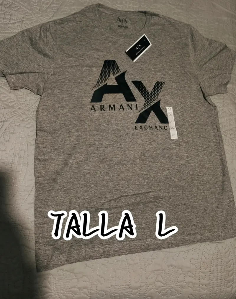 Polera Emporio Armani negra talla L - 4