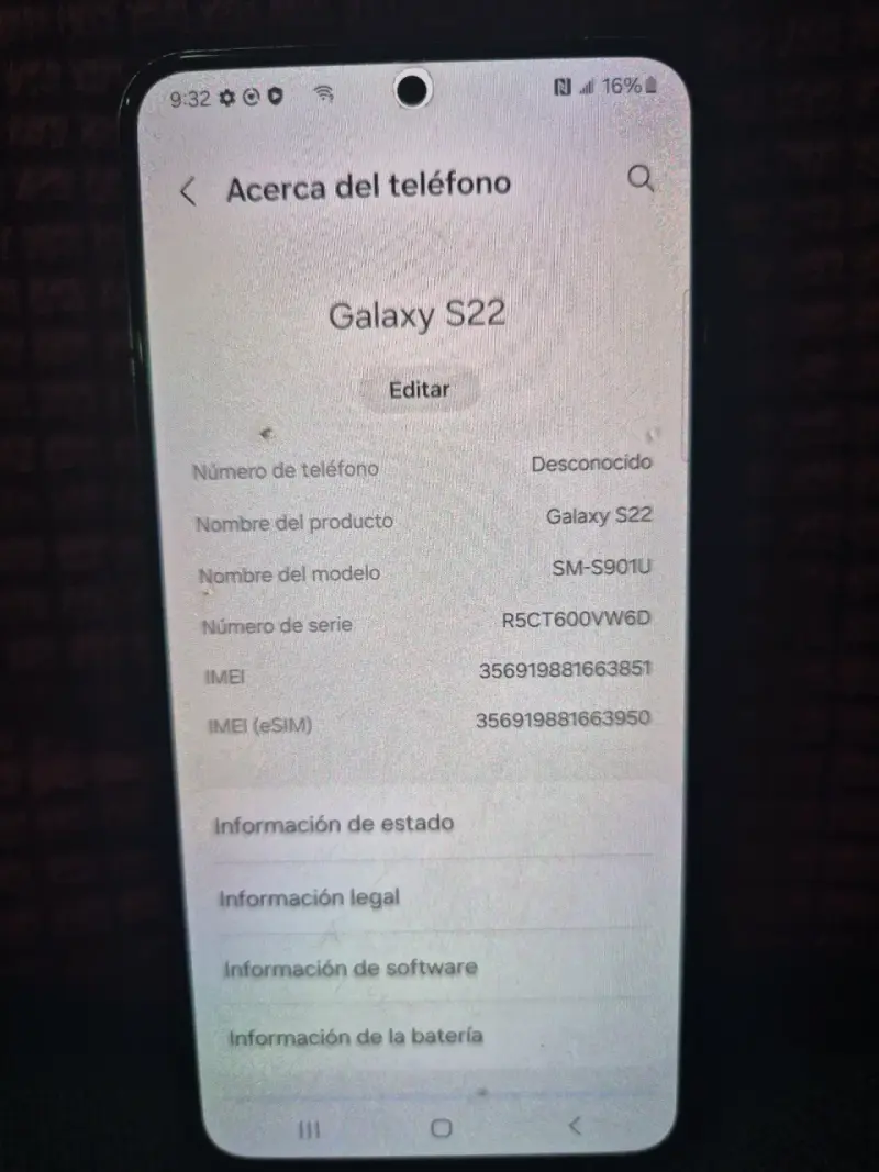 Smartphone Samsung negro - 5