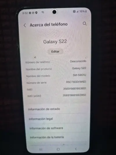 Smartphone Samsung negro - miniatura 5