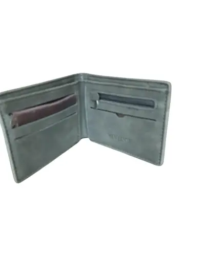 Organizador de cheques y tarjetas +billetera cuero - miniatura 3