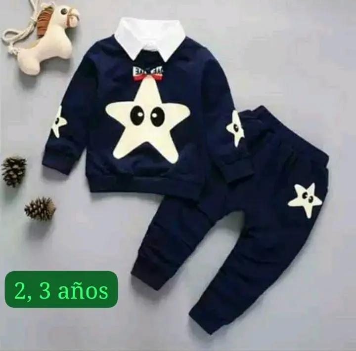 Conjunto infantil estrella azul - 2
