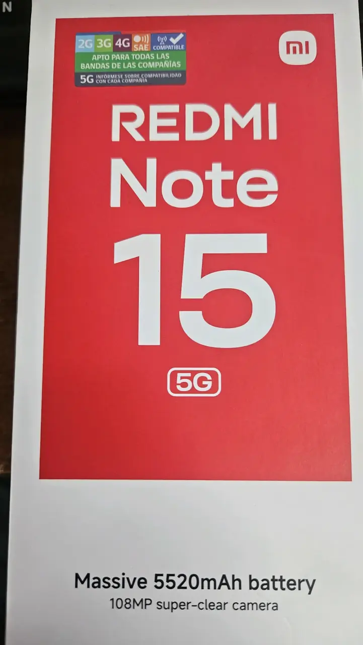 Xiaomi redmi note 15 5G - 2